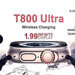 T800 Ultra Smartwatch with 1.99 inch display and wireless charging