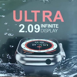 Ultra 2.09 Infinite Display Smart Watch with large screen and Bluetooth calling