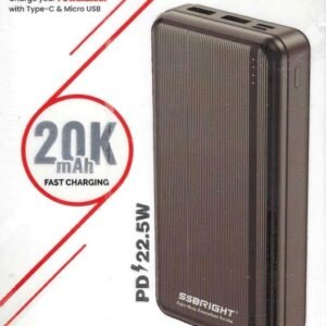 Alt: 20000mAh PD 22.5W fast charging power bank