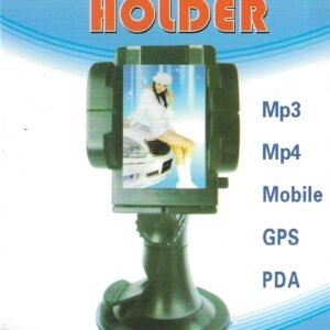 Universal car mobile holder with suction lock and 360 degree rotation